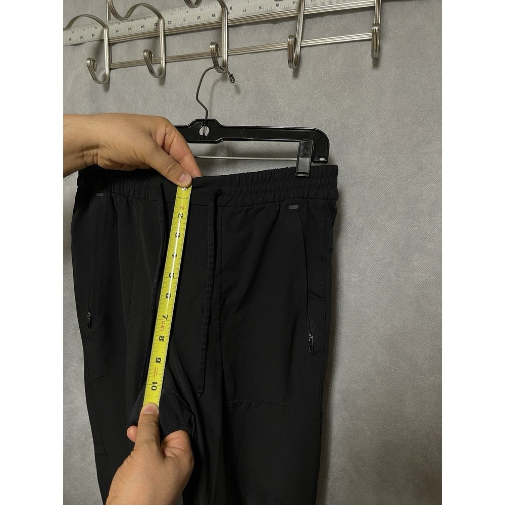 Lululemon Pants Men M Black License To Train Vented Jogger Pull On 29" LM5AEGS - Picture 6 of 10